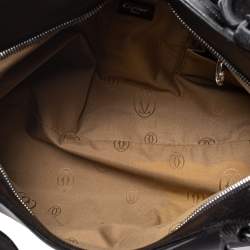 Pre Owned Cartier Black Leather Marcello De Cartier Bag