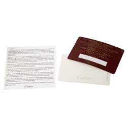 مملوكة مسبقًا Cartier Gold Suede and Leather La Dona Shoulder Bag