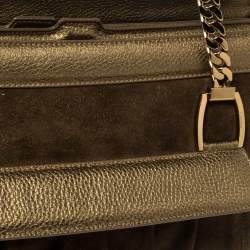 مملوكة مسبقًا Cartier Gold Suede and Leather La Dona Shoulder Bag