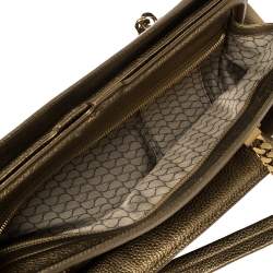 مملوكة مسبقًا Cartier Gold Suede and Leather La Dona Shoulder Bag