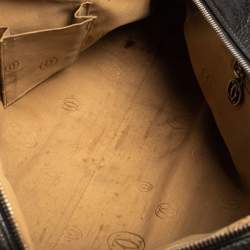 مملوكة مسبقًا Cartier Black Leather Marcello De Cartier Bag