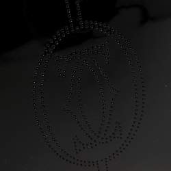 Pre Owned Cartier Black Patent Leather Marcello de Cartier Satchel