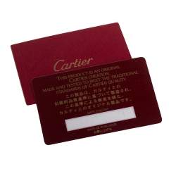 Pre Owned Cartier Brown Leather Marcello de Cartier Satchel