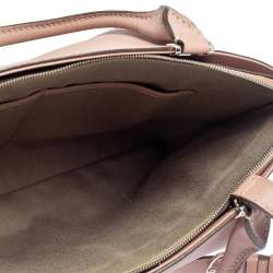 Pre Owned Cartier Pink Leather C De Cartier Medium Satchel