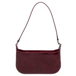 Pre Owned حقيبة كارتييه باغيت هابي بيرث داي جلد أحمر لامع