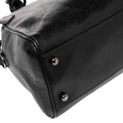 Pre Owned Cartier Dark Brown Leather Small Marcello de Cartier Bag