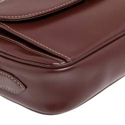 Cartier Brown Leather Must de Cartier Shoulder Bag