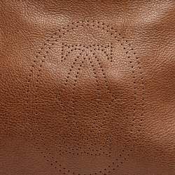 Pre Owned Cartier Brown Leather Marcello De Cartier Satchel