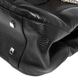 مملوكة مسبقًا Cartier Black Leather La Dona Shoulder Bag