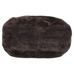 Cartier Brown Suede and Python Marcello de Cartier Hobo