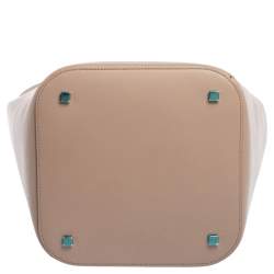 Pre Owned Cartier Old Rose Pink Leather Must C Bucket Bag