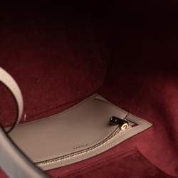 Pre Owned Cartier Old Rose Pink Leather Must C Bucket Bag