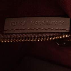 Pre Owned Cartier Old Rose Pink Leather Must C Bucket Bag