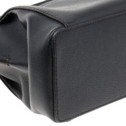 مملوكة مسبقًا حقيبة ساتشل كارتييه ميني سي دو كارتييه جلد أسود