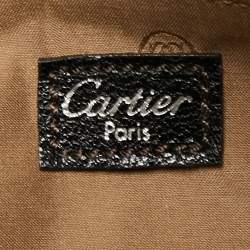 Cartier Black Leather Marcello de Cartier Bag