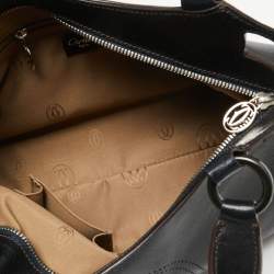 Cartier Black Leather Marcello de Cartier Bag