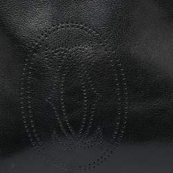 Cartier Black Leather Marcello de Cartier Bag