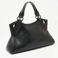Cartier Black Leather Marcello de Cartier Bag