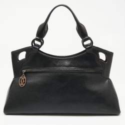 Cartier Black Leather Marcello de Cartier Bag