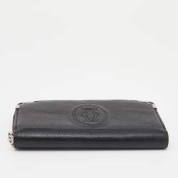 Pre Owned محفظة  بسحاب مستدير كارتييه مارسيلودي كارتييه إنترناشونال جلد أسود  