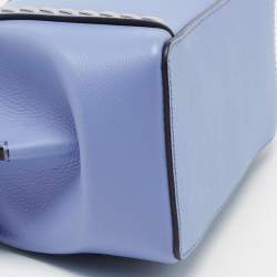 Pre Owned Cartier Lavender Leather Mini Limited Edition C de Cartier Satchel