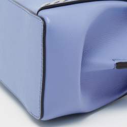 Pre Owned Cartier Lavender Leather Mini Limited Edition C de Cartier Satchel