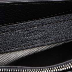 مملوكة مسبقًا Cartier Black Leather Mini C de Cartier Satchel