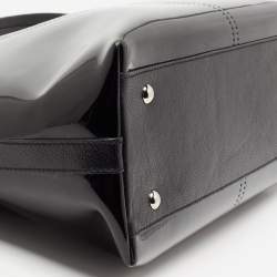 Pre Owned Cartier Black Patent Leather Marcello de Cartier Bag