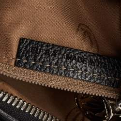 Pre Owned Cartier Black Patent Leather Marcello de Cartier Bag