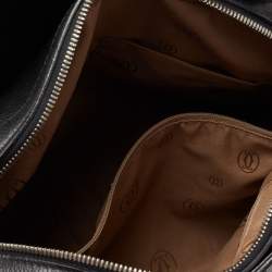 Pre Owned Cartier Black Patent Leather Marcello de Cartier Bag