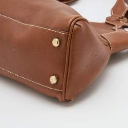 Cartier Brown Leather Medium Marcello de Cartier Bag