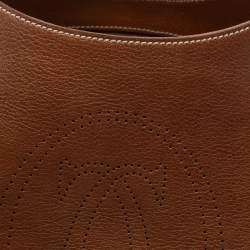 Pre Owned Cartier Brown Leather Marcello de Cartier Tote