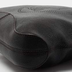 Cartier Black Leather Marcello De Cartier Foldover Clutch