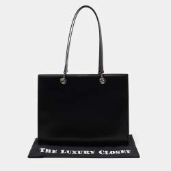 مملوكة مسبقًا Cartier Black Leather Panthere Tote