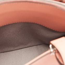 Cartier Peach Leather Mini C de Cartier Satchel
