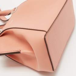 Cartier Peach Leather Mini C de Cartier Satchel