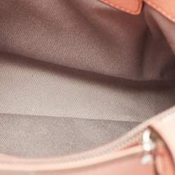 Cartier Peach Leather Mini C de Cartier Satchel
