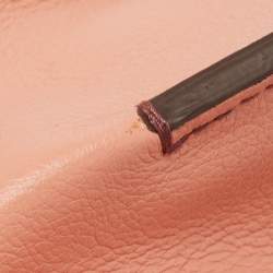Cartier Peach Leather Mini C de Cartier Satchel
