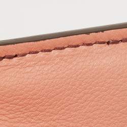 Cartier Peach Leather Mini C de Cartier Satchel