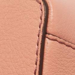 Cartier Peach Leather Mini C de Cartier Satchel