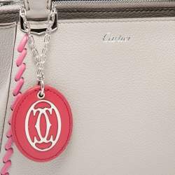 Cartier Dusty Pink Leather Mini Limited Edition C de Cartier Satchel