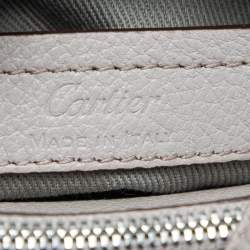 Cartier Dusty Pink Leather Mini Limited Edition C de Cartier Satchel