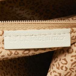 Cartier Off White Leather and Ostrich Panthere Hobo 