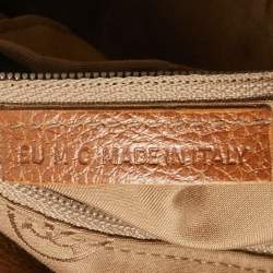 Pre Owned Cartier Brown Leather Medium Marcello de Cartier Bag