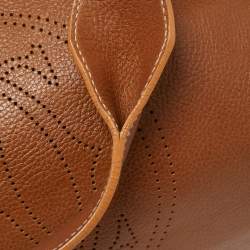 Pre Owned Cartier Brown Leather Medium Marcello de Cartier Bag