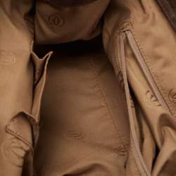 مملوكة مسبقًا Cartier Brown Nubuck Leather and Lizard Marcello de Cartier Bag