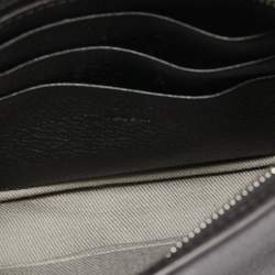 Pre Owned Cartier Black Leather C De Cartier Clutch
