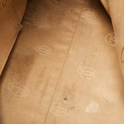 Pre Owned Cartier Black Leather Medium Marcello De Cartier Bag