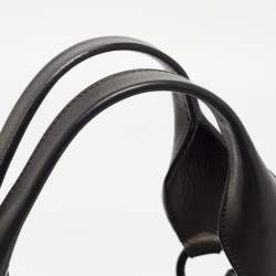 Pre Owned Cartier Black Leather Medium Marcello De Cartier Bag