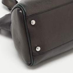 Pre Owned Cartier Black Leather Medium Marcello De Cartier Bag